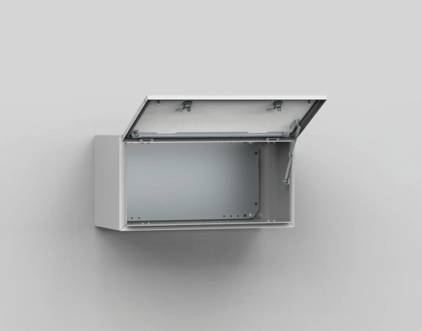 Single-door compact enclosure